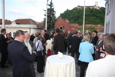 ljubljana, ljubljanski grad, univerza v ljubljani, balkon univerze v ljubljani