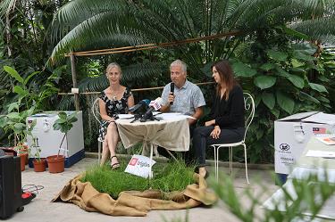 Tiskovna konferenca ob 215. letnici botaničnega vrta