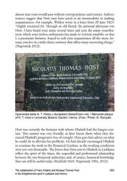 Franc Hladnik and Nicolaus Thomas Host