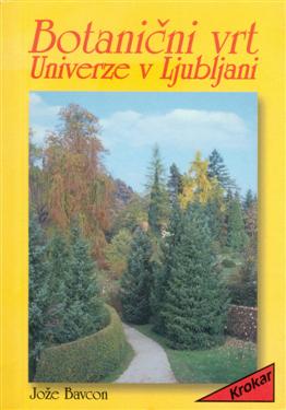 vodič, botanični vrt, univerze v ljubljani